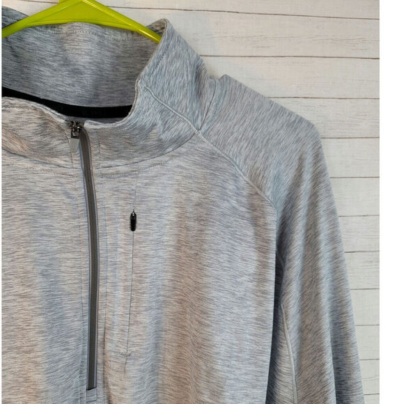 VRST Run Warm Half Zip Pullover in Light Gray, sz XXL - Picture 3 of 12